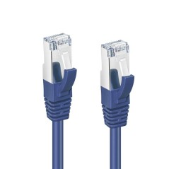 MicroConnect CAT6A S/FTP 15m Blue LSZH